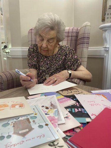 Photo post from Collingwood Court care home.