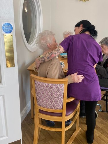 Carousel post from Collingwood Court care home.