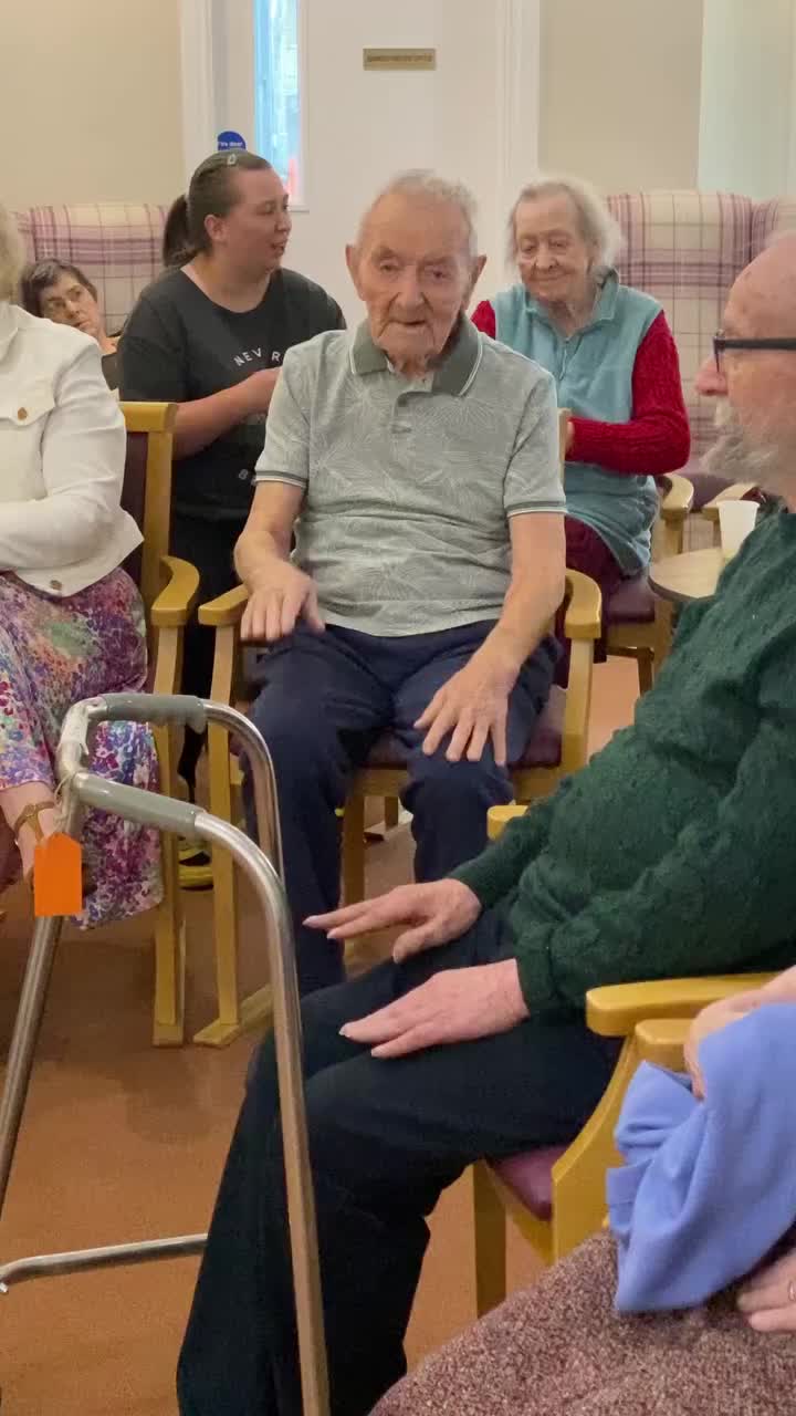 Video post from Collingwood Court care home.