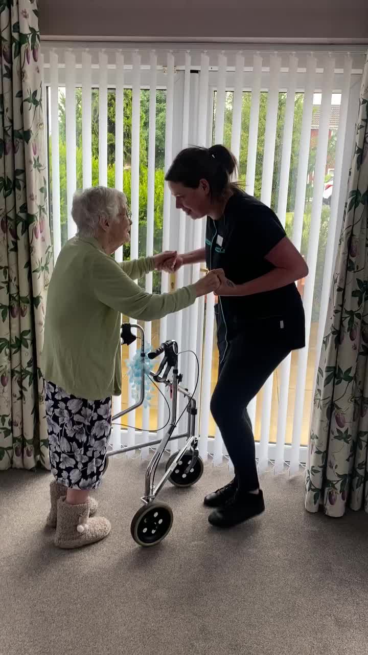 Video post from Collingwood Court care home.