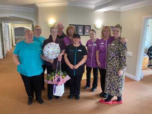 Photo post from Collingwood Court care home.