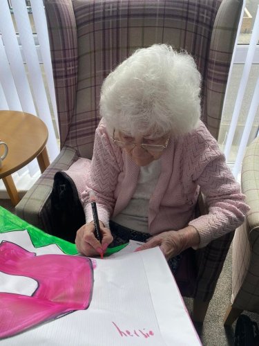 Carousel post from Collingwood Court care home.