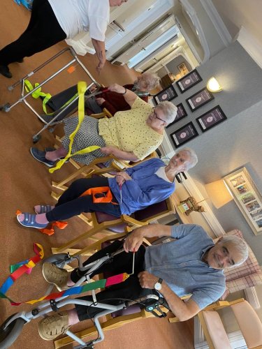 Carousel post from Collingwood Court care home.