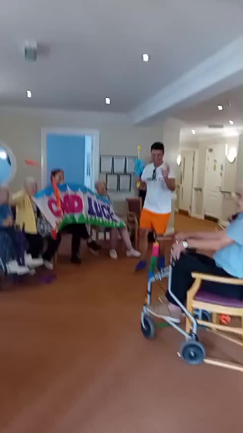 Video post from Collingwood Court care home.