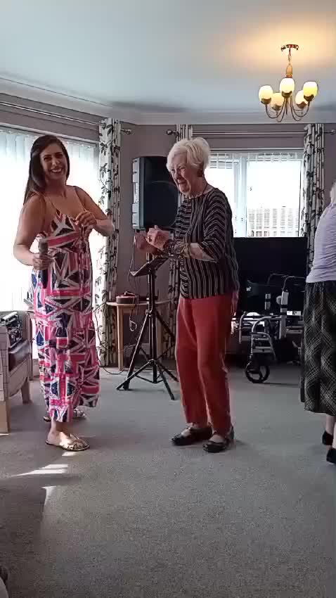 Video post from Collingwood Court care home.