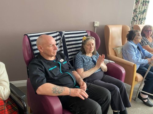 Carousel post from Collingwood Court care home.