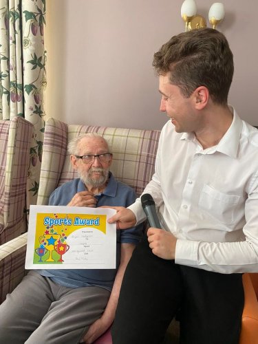 Carousel post from Collingwood Court care home.