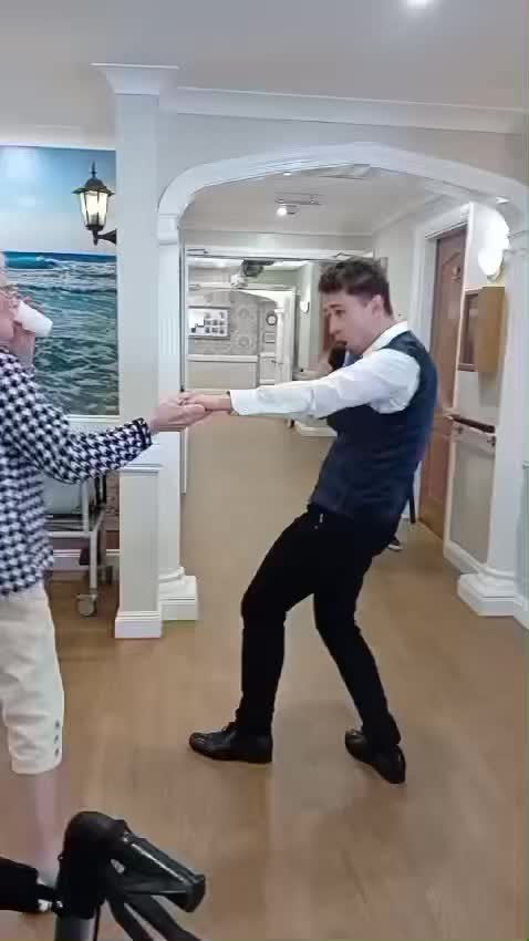 Video post from Collingwood Court care home.