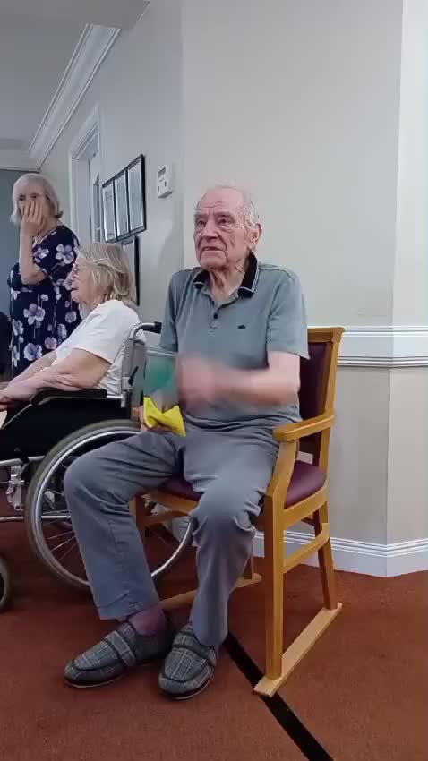 Video post from Collingwood Court care home.