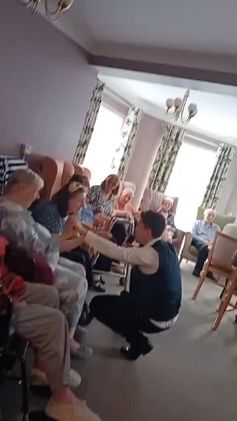 Video post from Collingwood Court care home.
