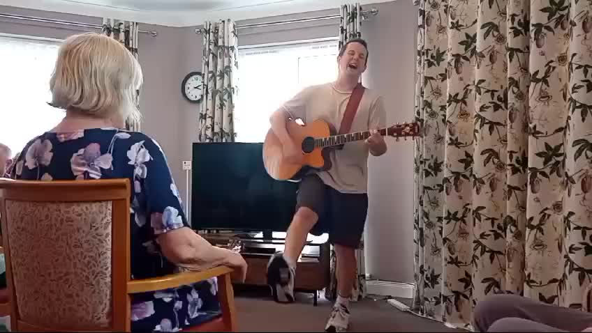 Video post from Collingwood Court care home.