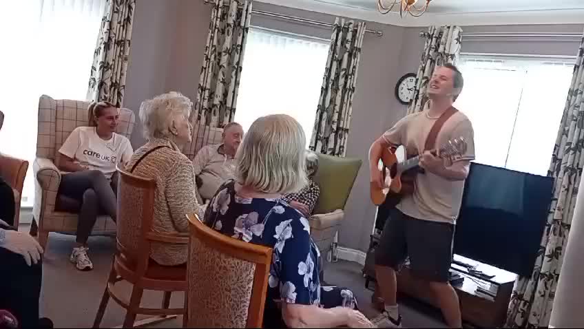 Video post from Collingwood Court care home.