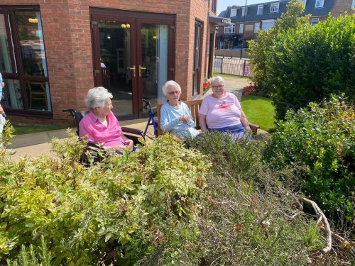 Carousel post from Collingwood Court care home.