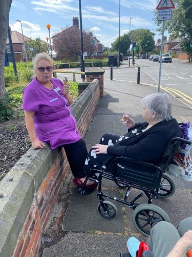 Carousel post from Collingwood Court care home.