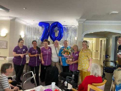 Carousel post from Collingwood Court care home.