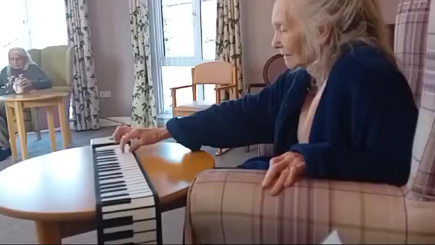 Video post from Collingwood Court care home.