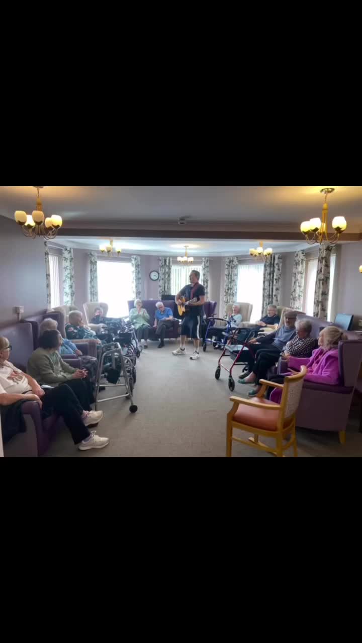 Video post from Collingwood Court care home.