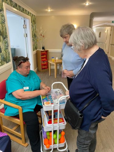 Carousel post from Collingwood Court care home.