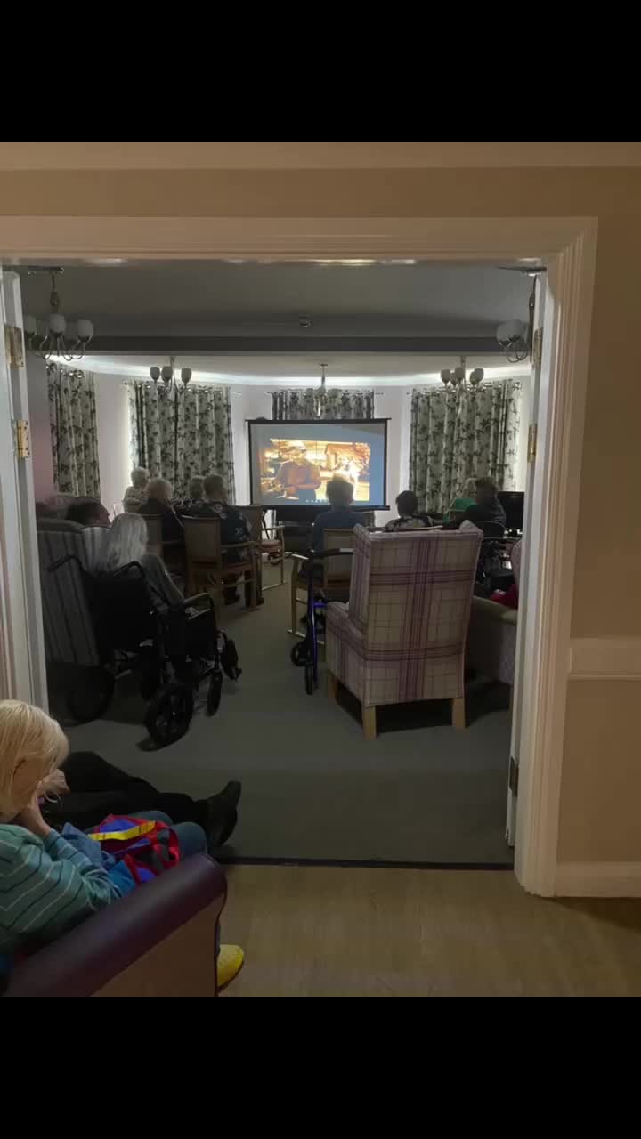 Video post from Collingwood Court care home.