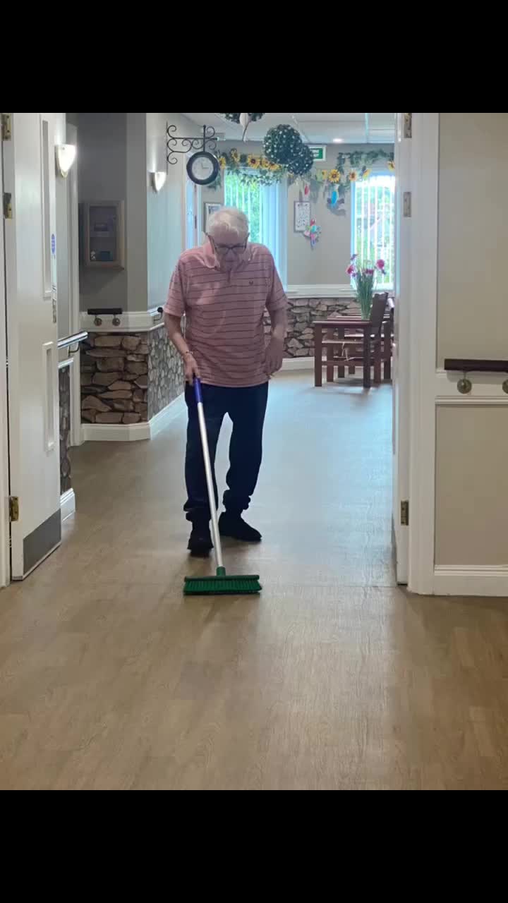 Video post from Collingwood Court care home.