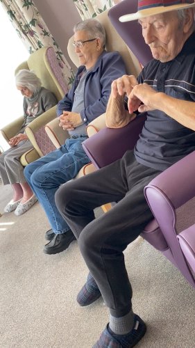 Video post from Collingwood Court care home.