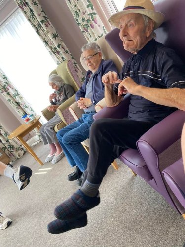 Carousel post from Collingwood Court care home.