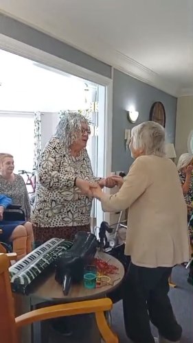 Video post from Collingwood Court care home.