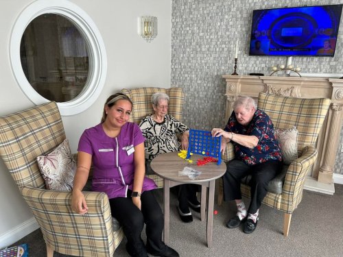 Carousel post from Collingwood Court care home.