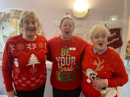 Photo post from Collingwood Court care home.