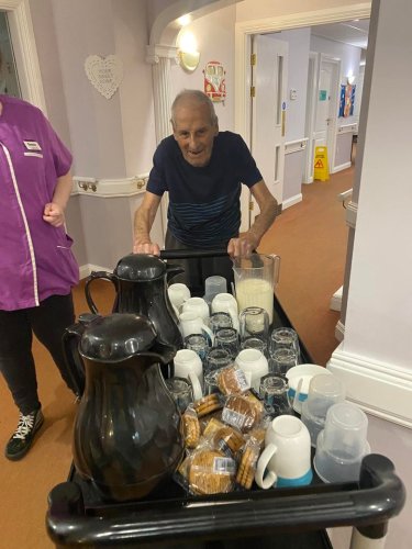 Photo post from Collingwood Court care home.