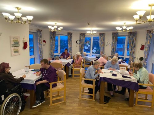 Photo post from Collingwood Court care home.