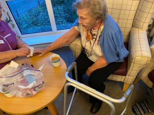 Carousel post from Collingwood Court care home.