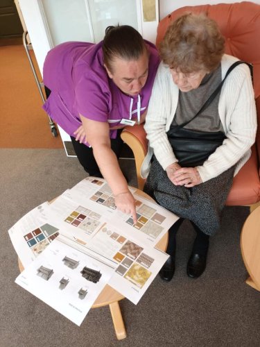 Carousel post from Collingwood Court care home.