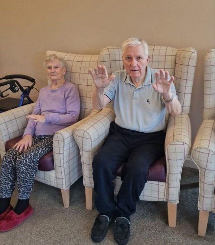 Carousel post from Collingwood Court care home.