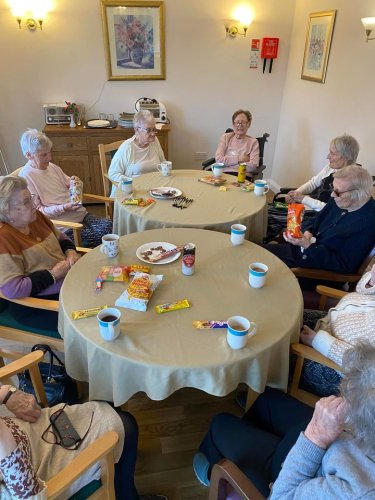 Carousel post from Collingwood Court care home.