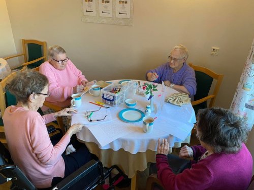 Carousel post from Collingwood Court care home.