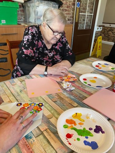 Carousel post from Collingwood Court care home.