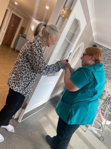Carousel post from Collingwood Court care home.