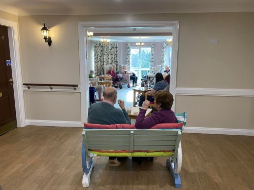 Carousel post from Collingwood Court care home.