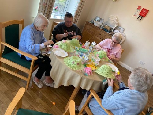 Carousel post from Collingwood Court care home.