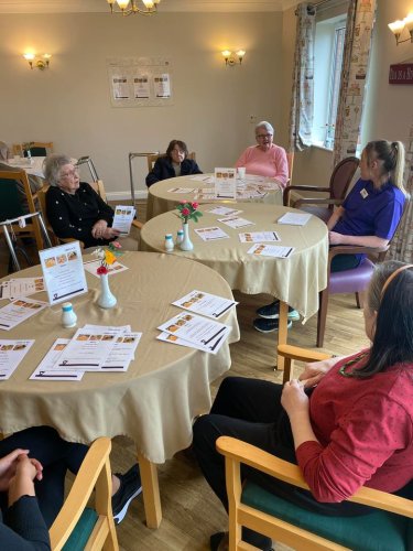 Photo post from Collingwood Court care home.