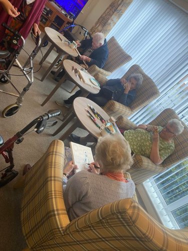 Carousel post from Collingwood Court care home.