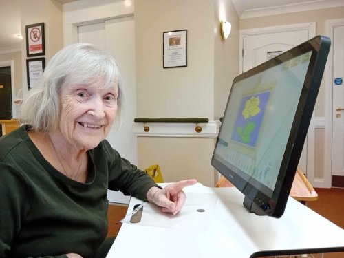 Carousel post from Collingwood Court care home.