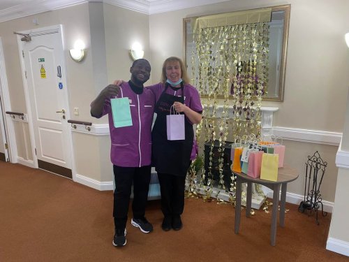 Carousel post from Collingwood Court care home.