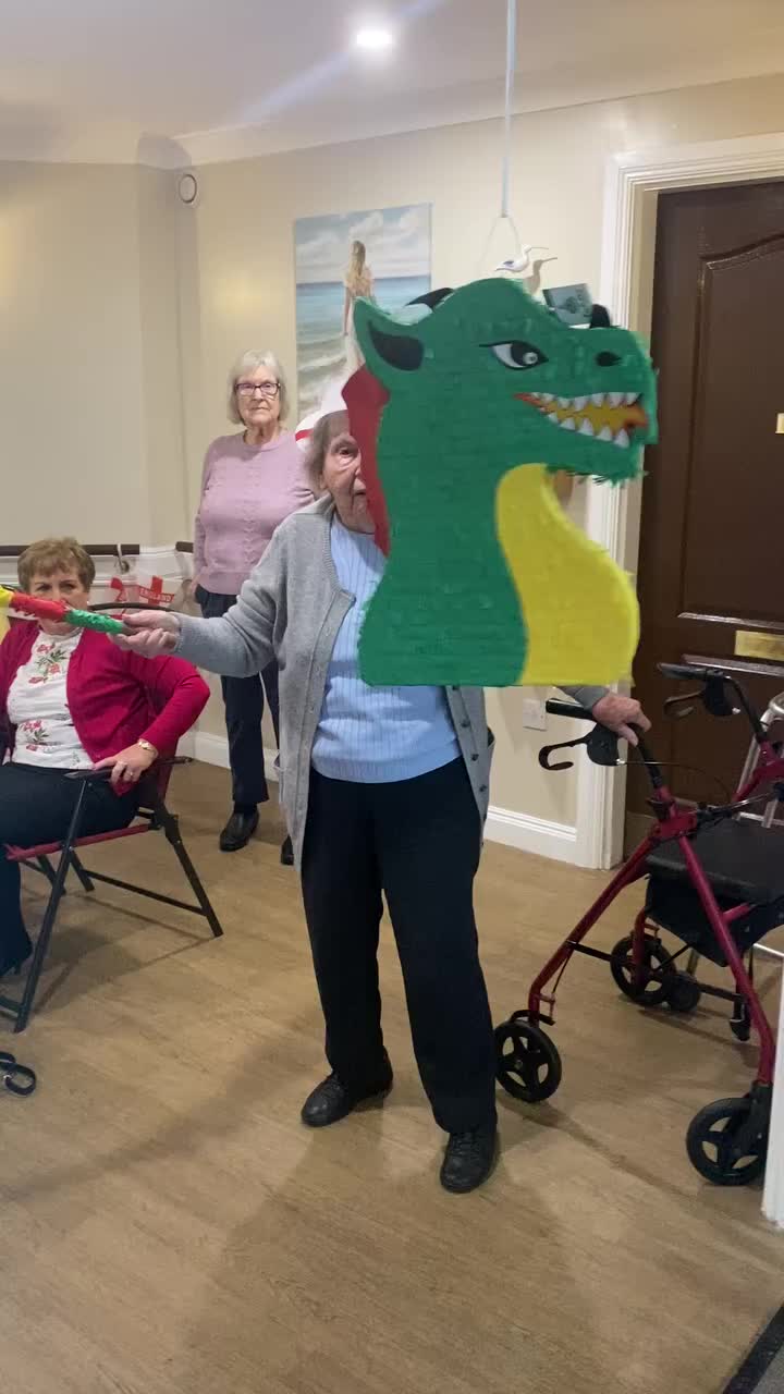 Video post from Collingwood Court care home.