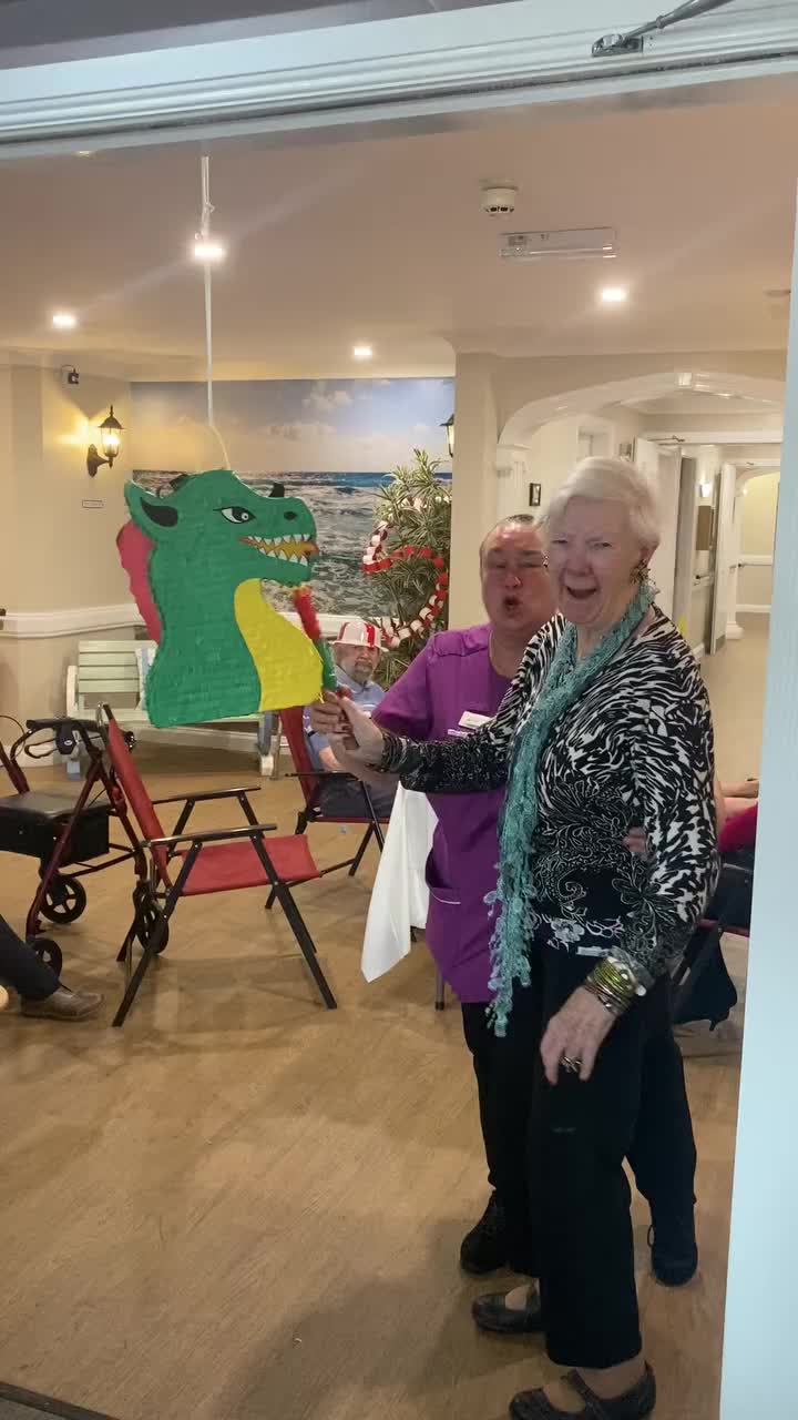 Video post from Collingwood Court care home.