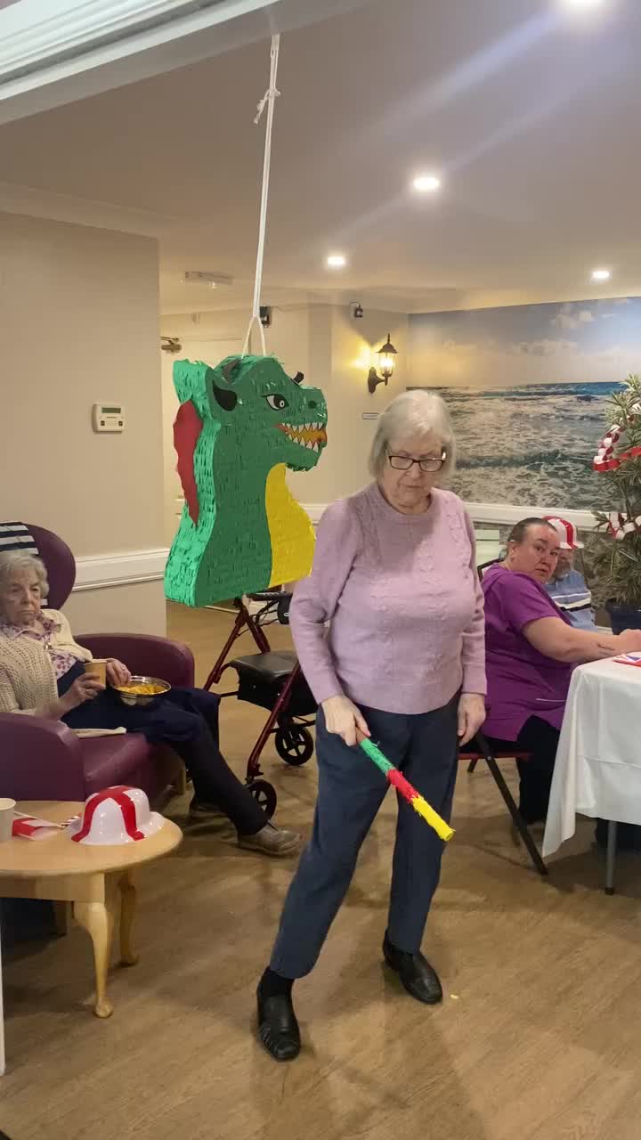 Video post from Collingwood Court care home.