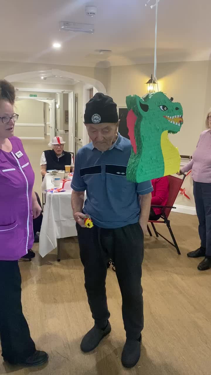 Video post from Collingwood Court care home.