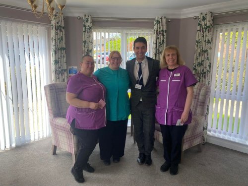 Carousel post from Collingwood Court care home.