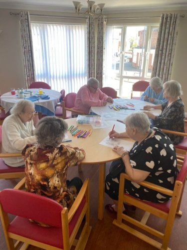 Carousel post from Collingwood Court care home.